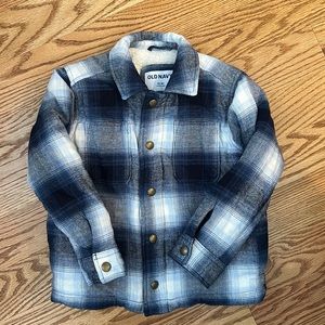 Old Navy Boys Sherpa Lined Jacket